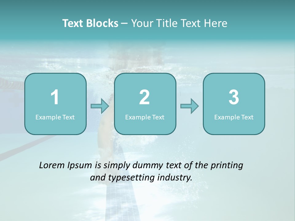 Fitness Skinny Bubble PowerPoint Template