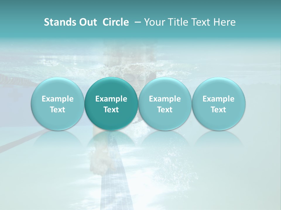 Fitness Skinny Bubble PowerPoint Template