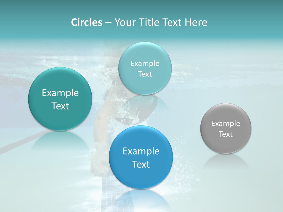 Fitness Skinny Bubble PowerPoint Template