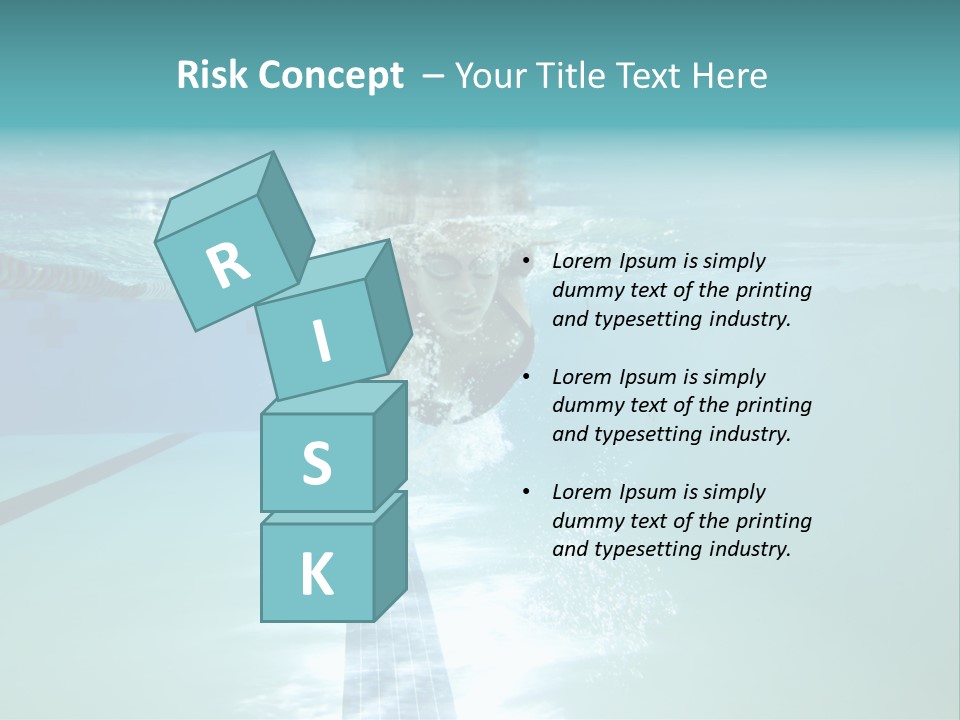 Fitness Skinny Bubble PowerPoint Template