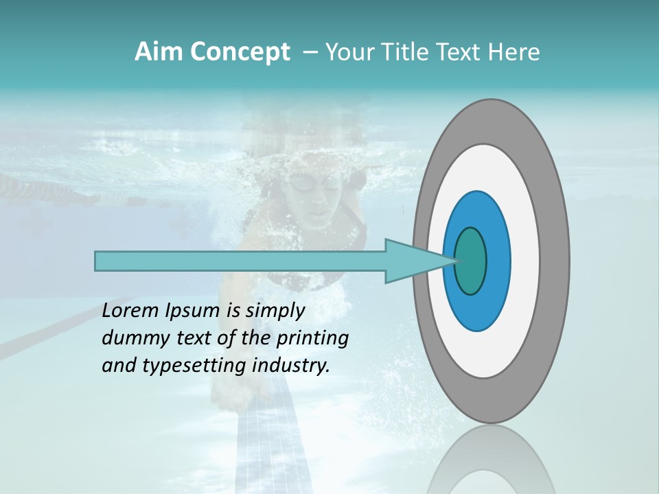 Fitness Skinny Bubble PowerPoint Template