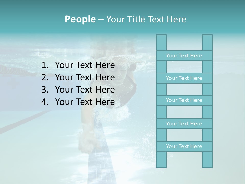 Fitness Skinny Bubble PowerPoint Template