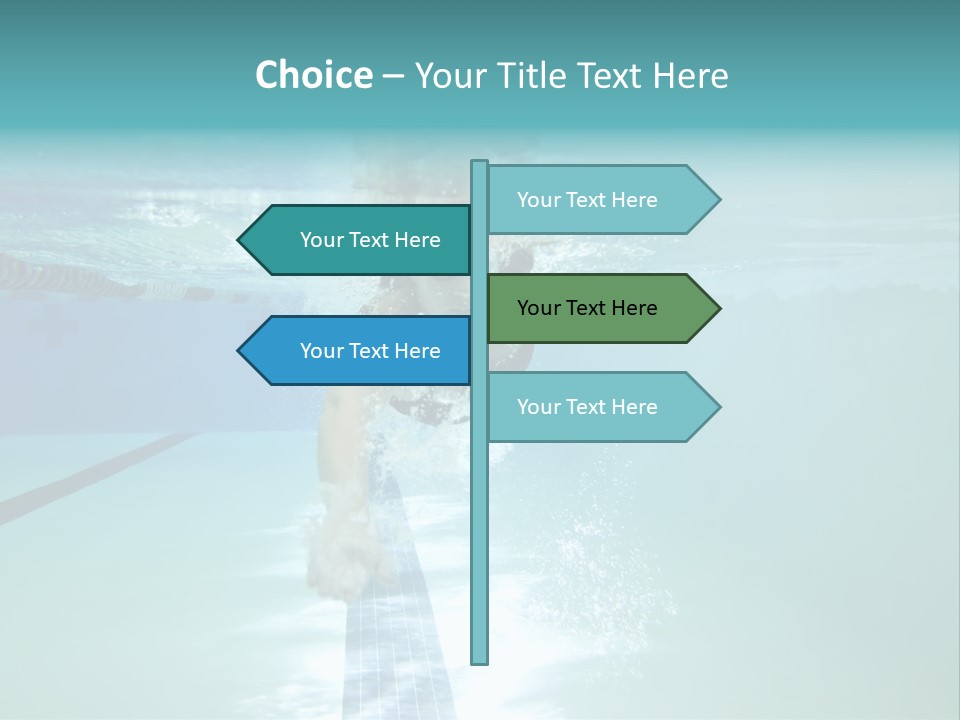 Fitness Skinny Bubble PowerPoint Template
