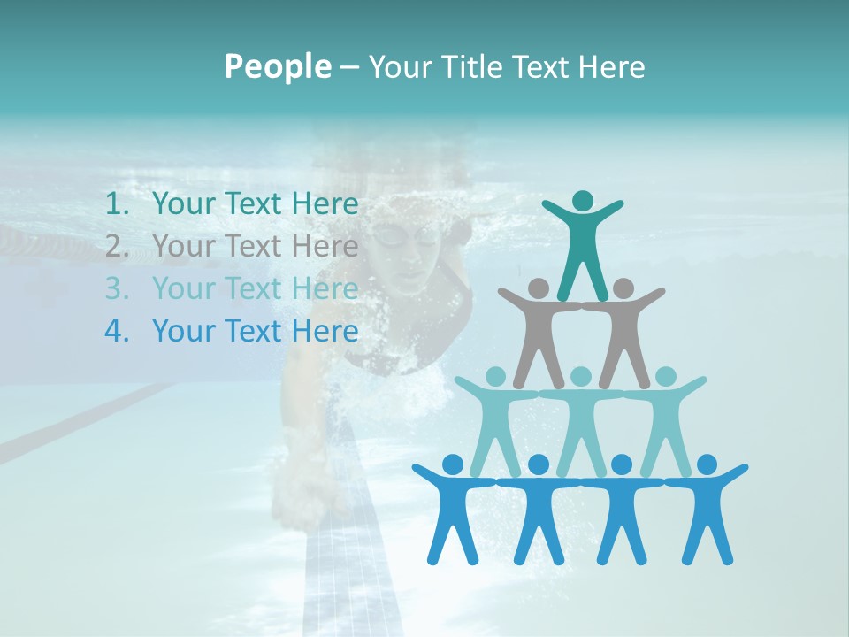 Fitness Skinny Bubble PowerPoint Template