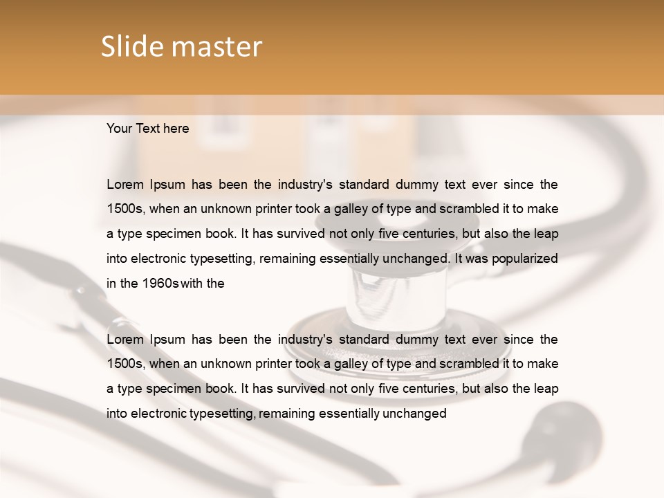 Surgery Care Disease PowerPoint Template