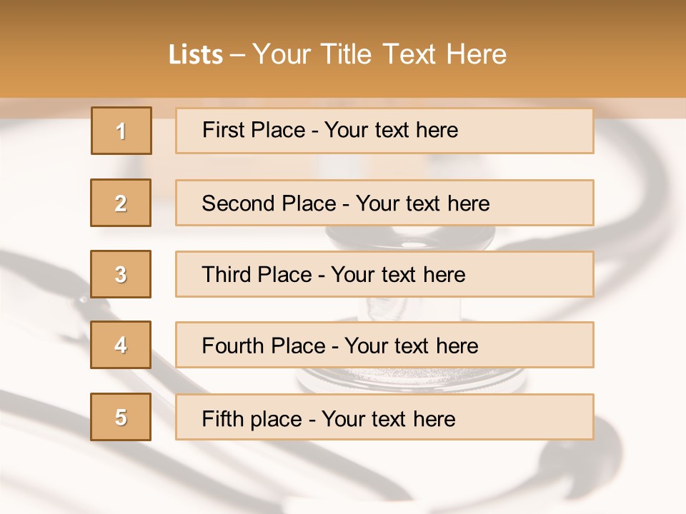 Surgery Care Disease PowerPoint Template