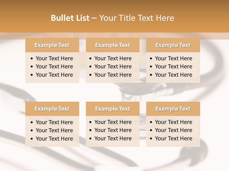 Surgery Care Disease PowerPoint Template