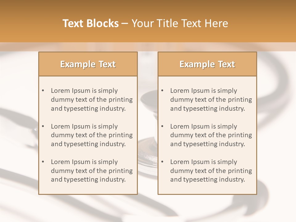 Surgery Care Disease PowerPoint Template