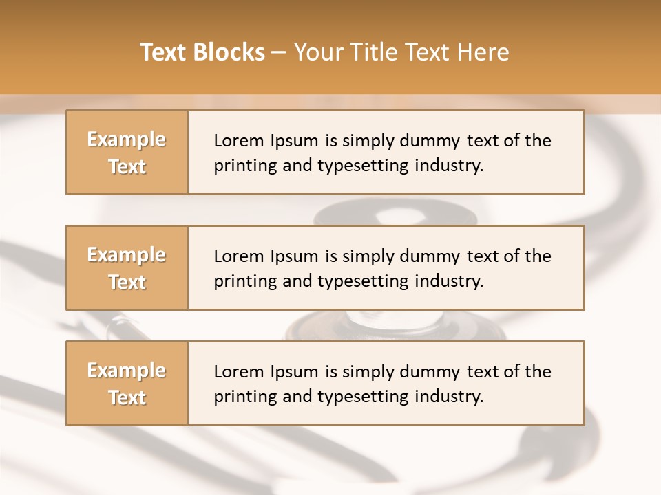 Surgery Care Disease PowerPoint Template