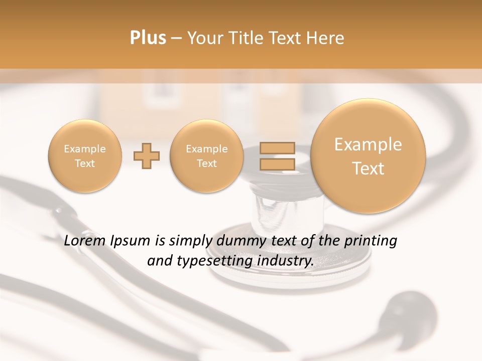 Surgery Care Disease PowerPoint Template