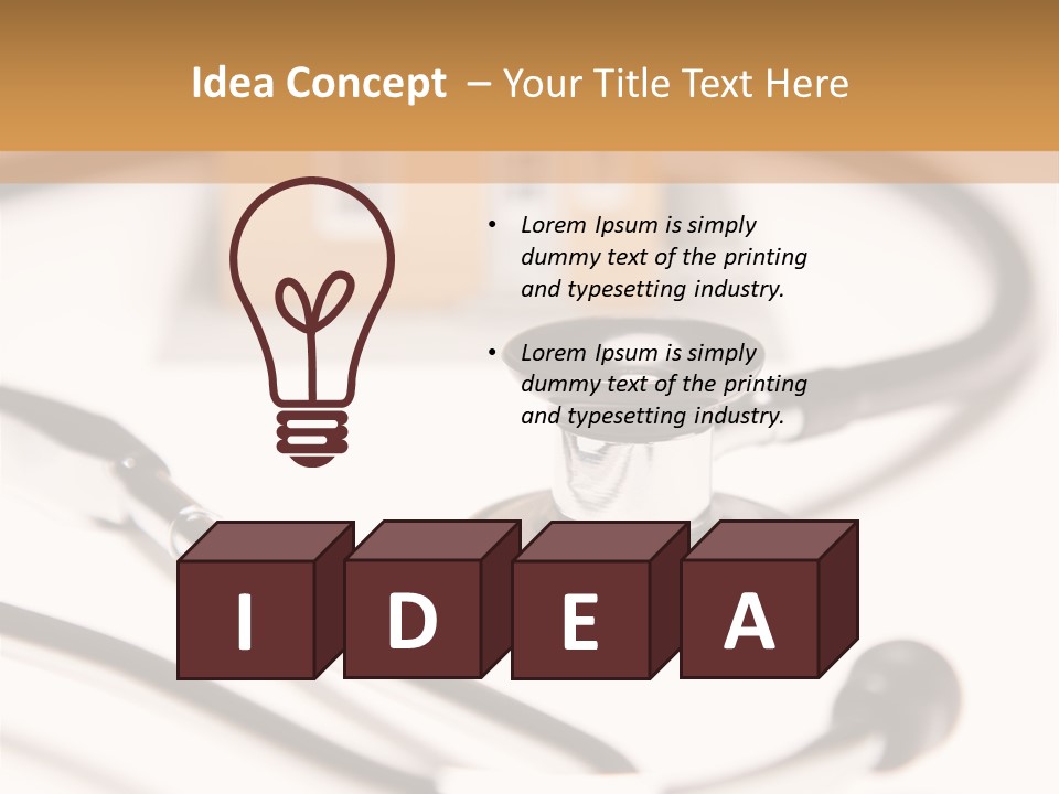 Surgery Care Disease PowerPoint Template