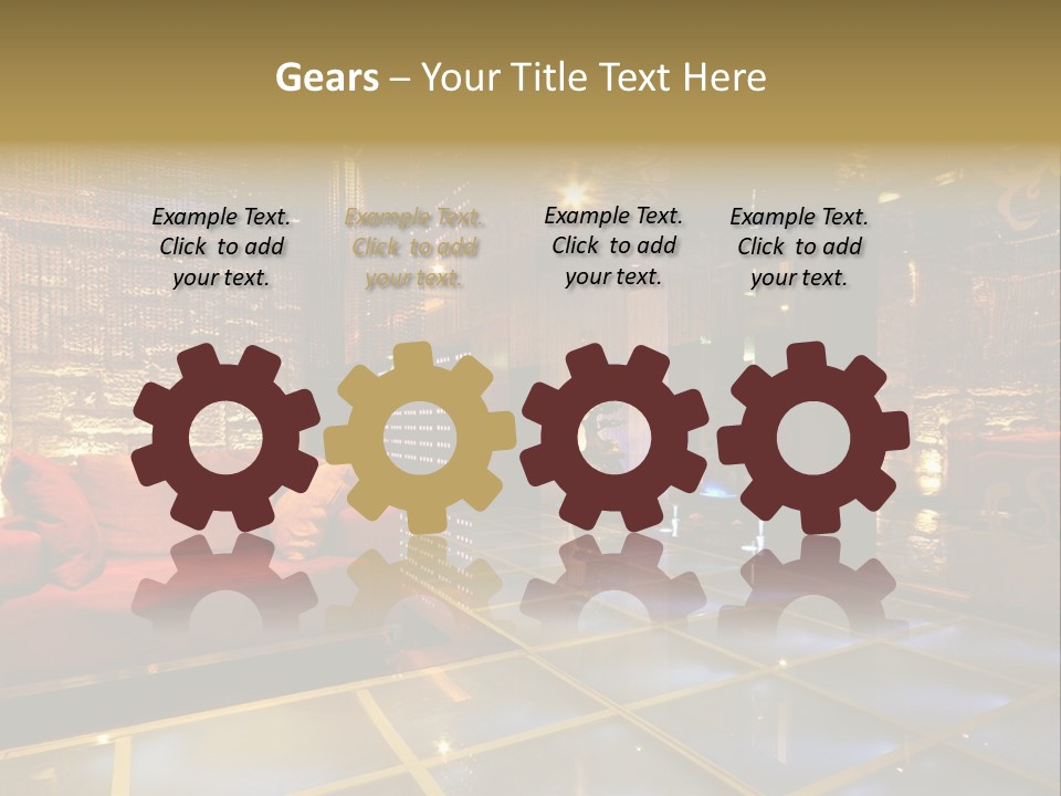 Club Coating Bead PowerPoint Template