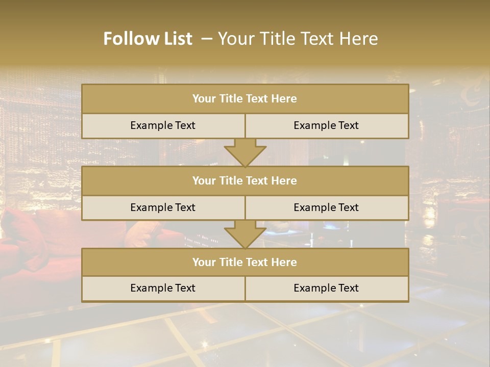 Club Coating Bead PowerPoint Template
