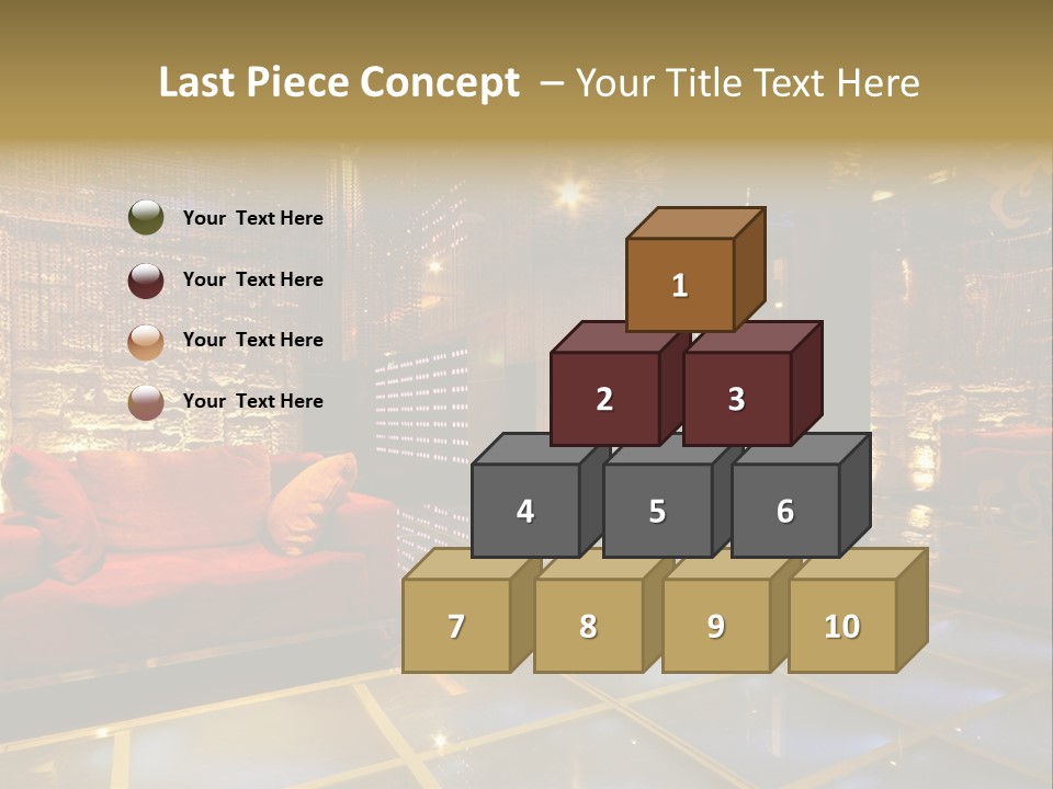 Club Coating Bead PowerPoint Template