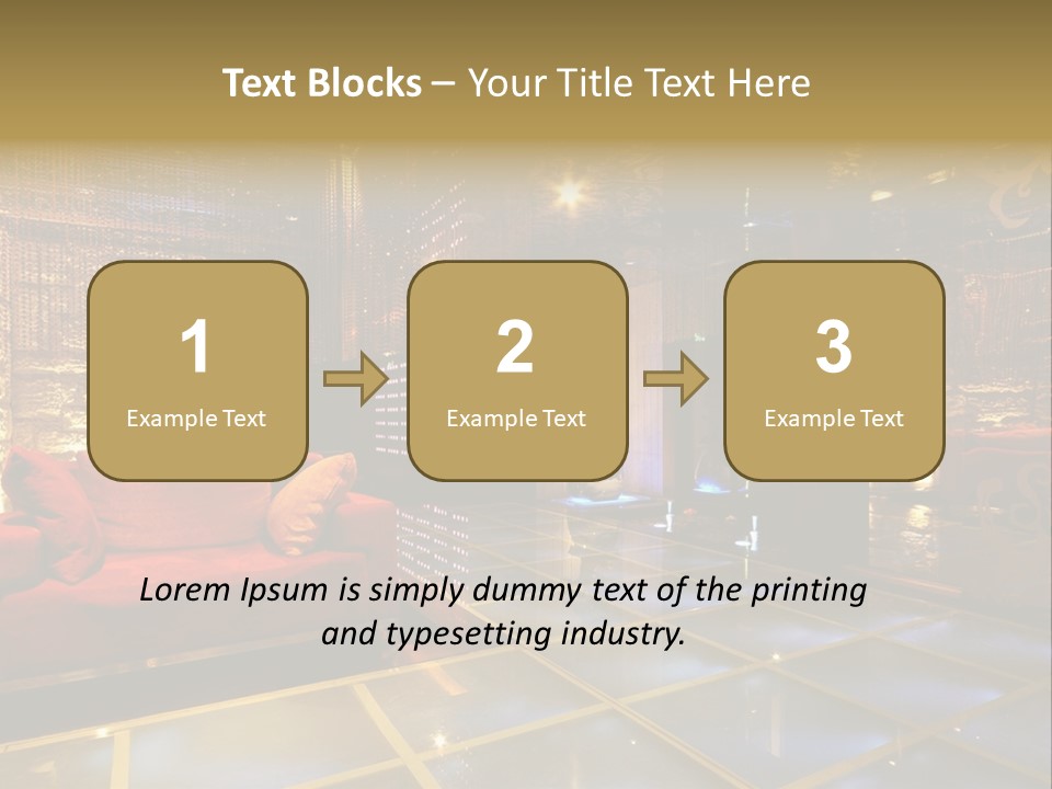 Club Coating Bead PowerPoint Template