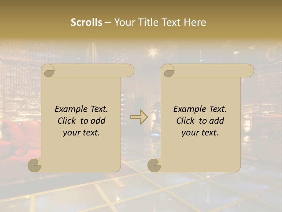 Club Coating Bead PowerPoint Template