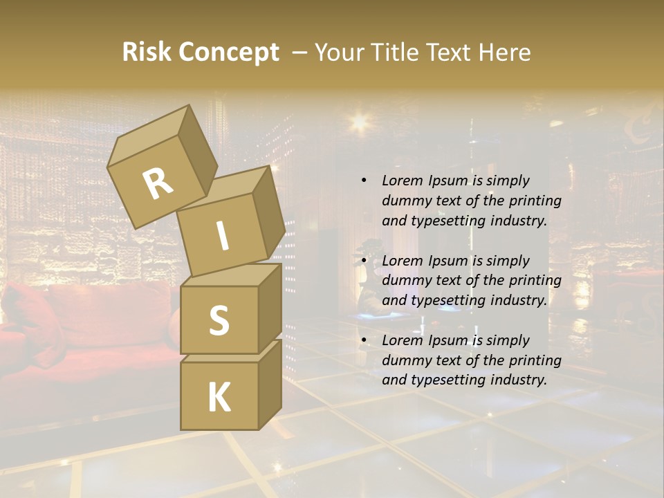 Club Coating Bead PowerPoint Template