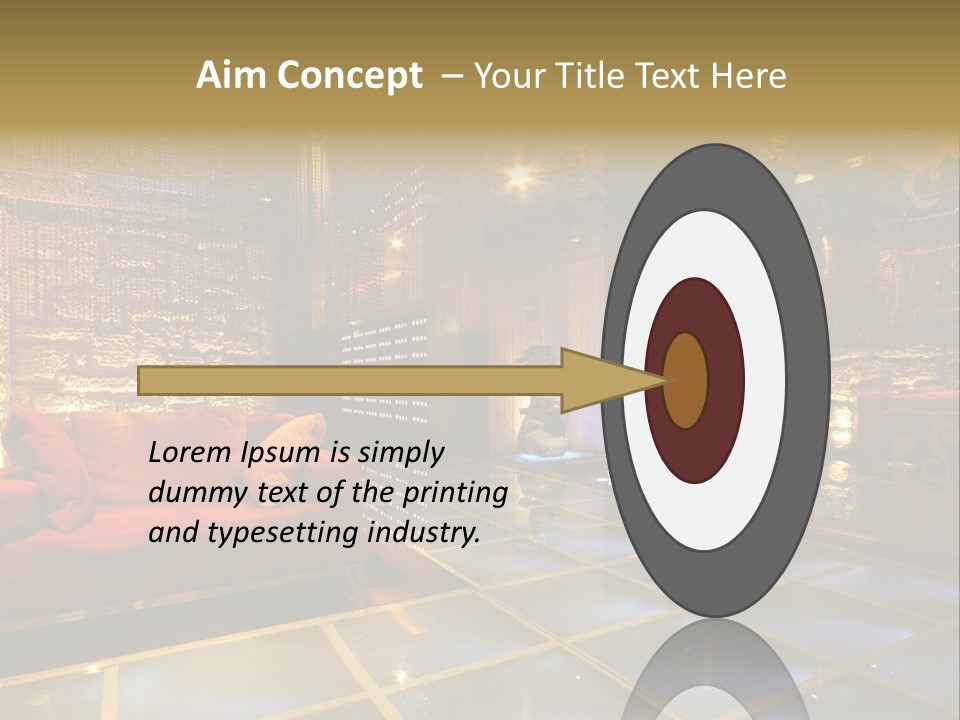 Club Coating Bead PowerPoint Template