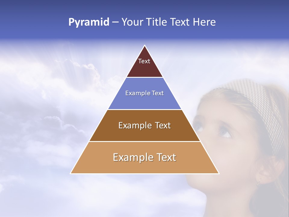 Girl Background Religion PowerPoint Template