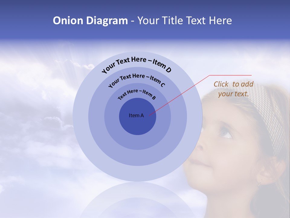 Girl Background Religion PowerPoint Template