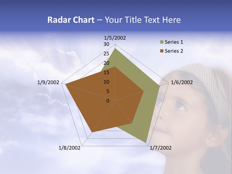 Girl Background Religion PowerPoint Template