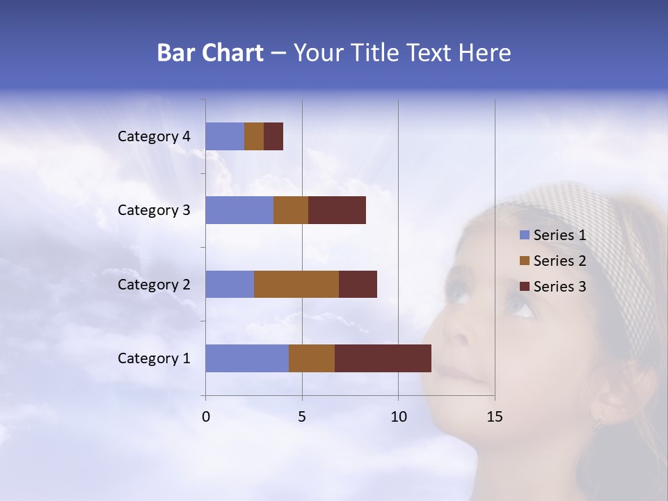 Girl Background Religion PowerPoint Template