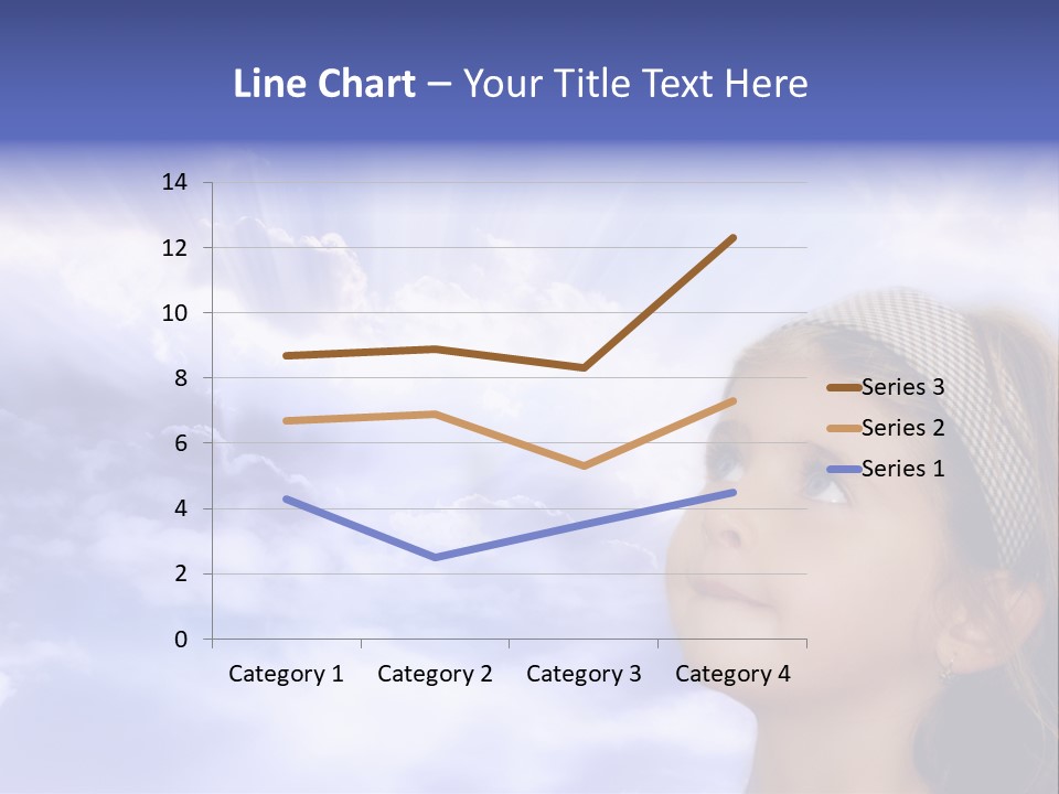 Girl Background Religion PowerPoint Template