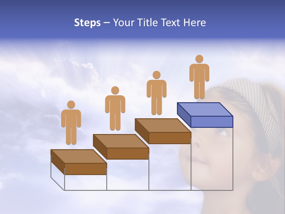 Girl Background Religion PowerPoint Template