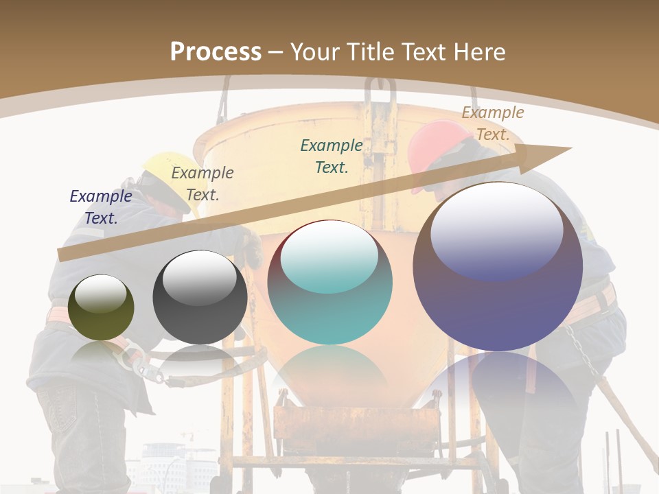 Cement Contractor Rig PowerPoint Template