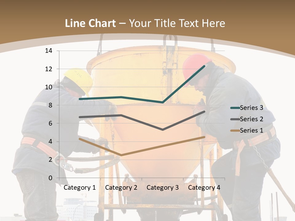 Cement Contractor Rig PowerPoint Template