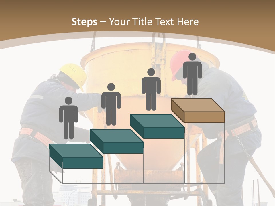 Cement Contractor Rig PowerPoint Template