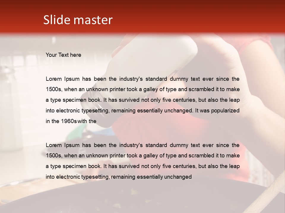 Wok Cheerful View PowerPoint Template