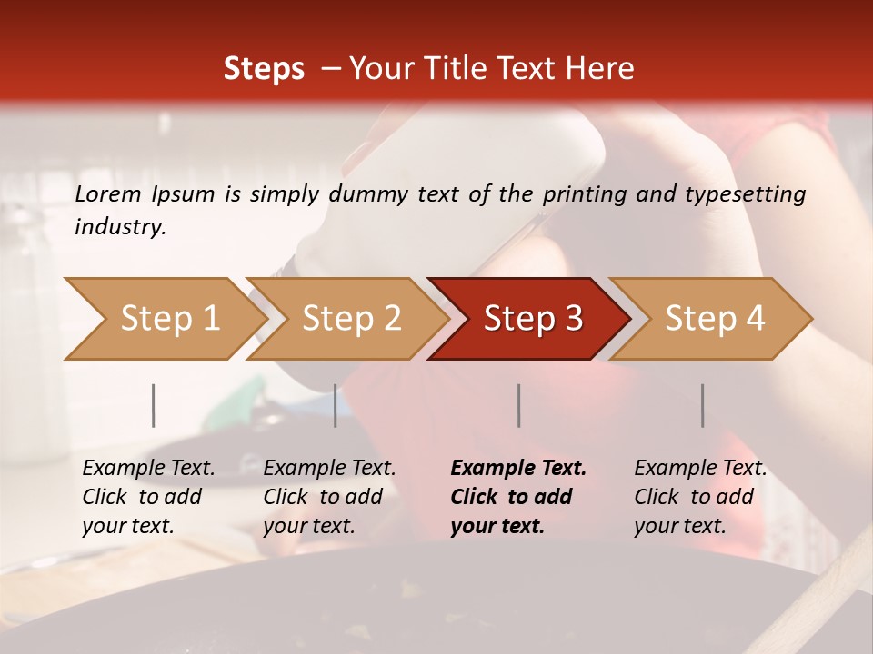Wok Cheerful View PowerPoint Template