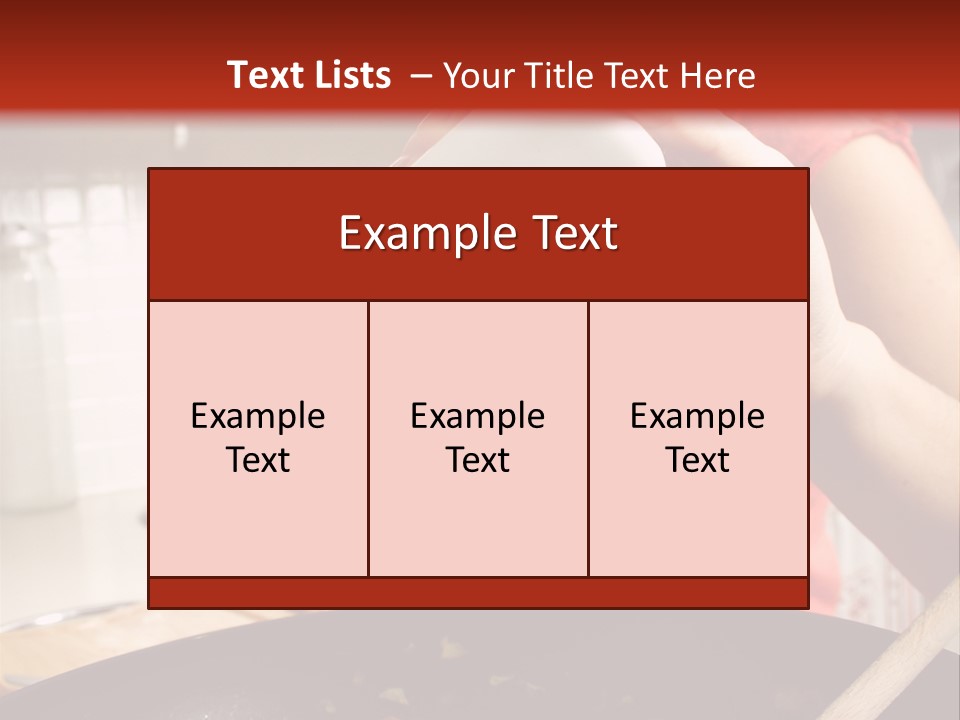 Wok Cheerful View PowerPoint Template