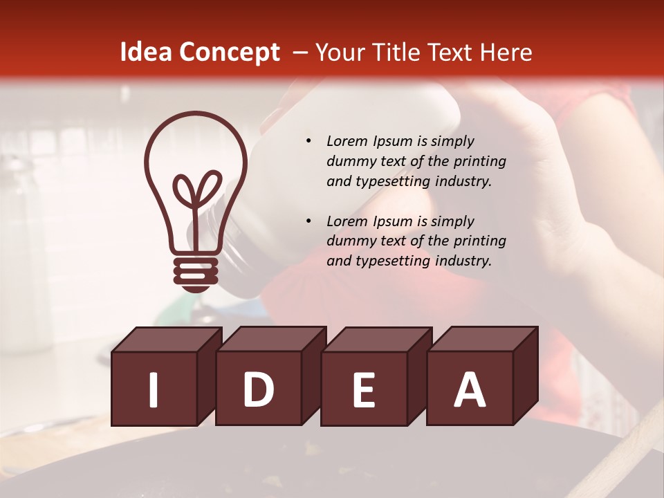 Wok Cheerful View PowerPoint Template