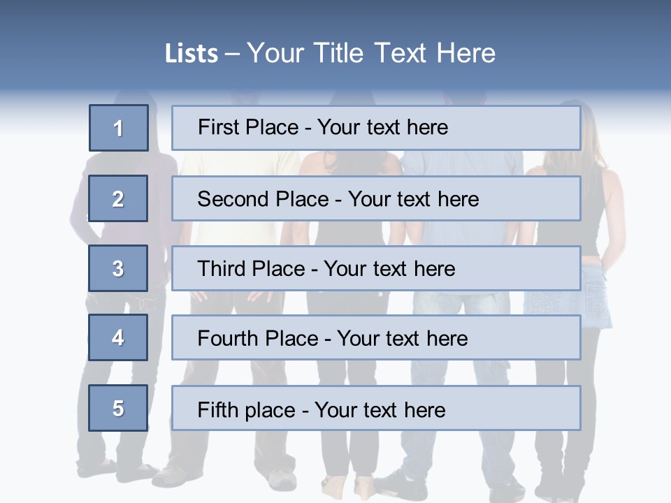 Casual Rear Background PowerPoint Template