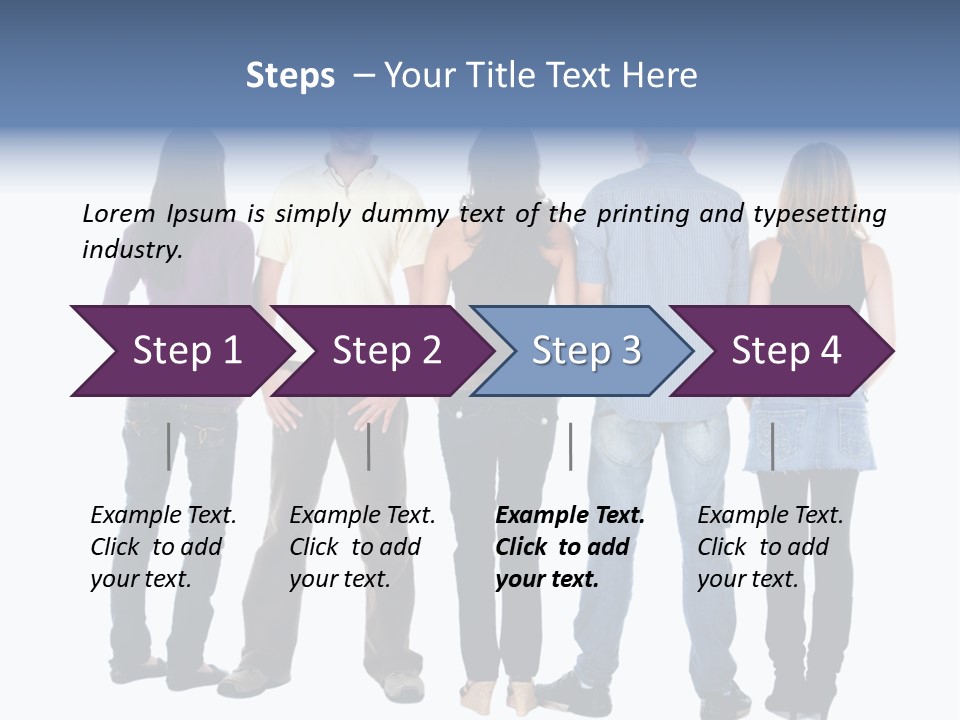 Casual Rear Background PowerPoint Template