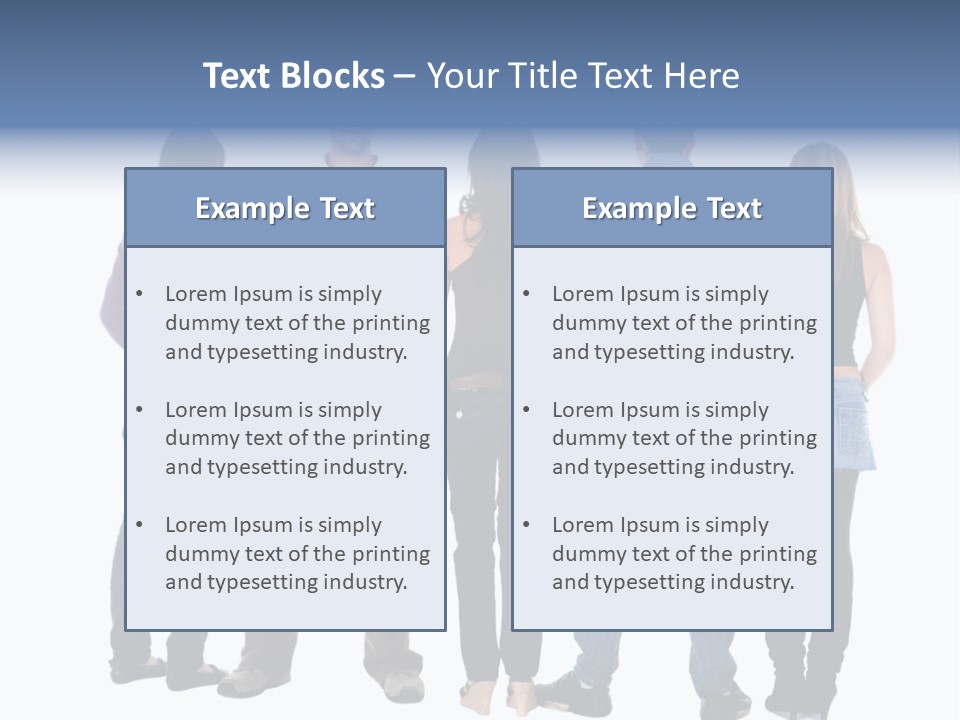 Casual Rear Background PowerPoint Template