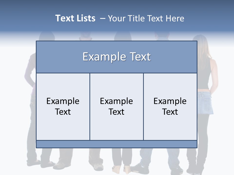 Casual Rear Background PowerPoint Template
