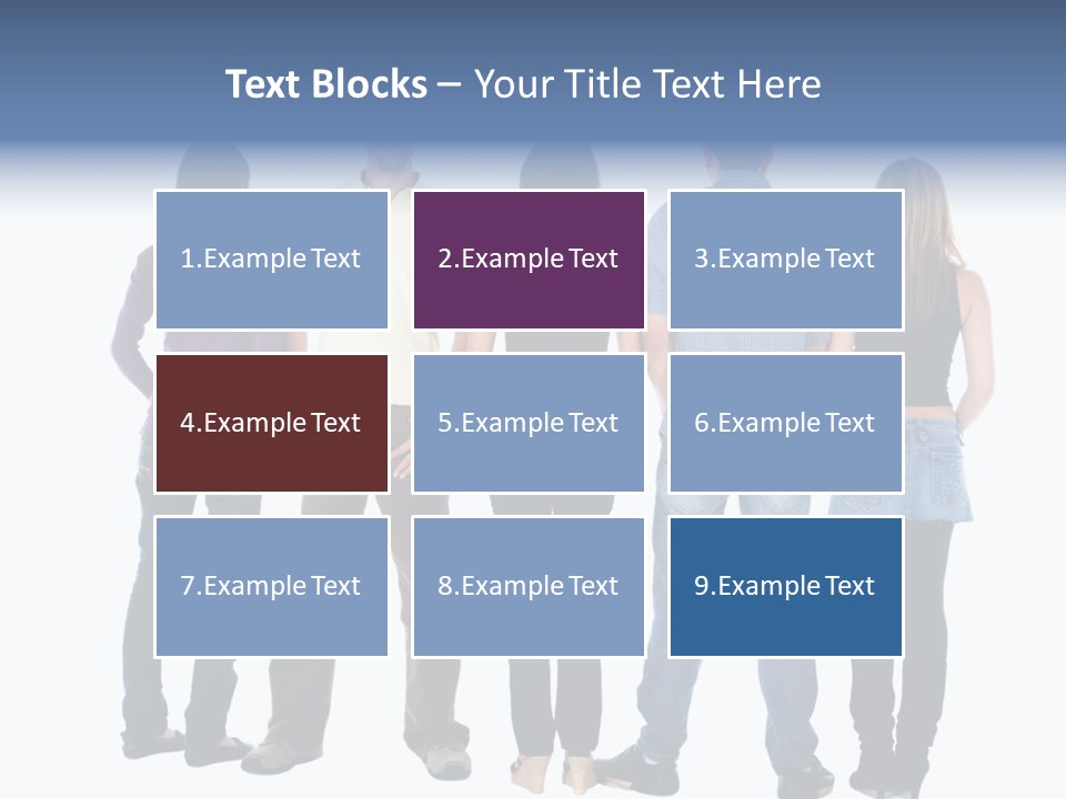 Casual Rear Background PowerPoint Template