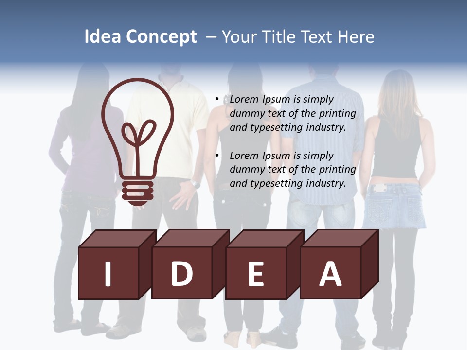 Casual Rear Background PowerPoint Template