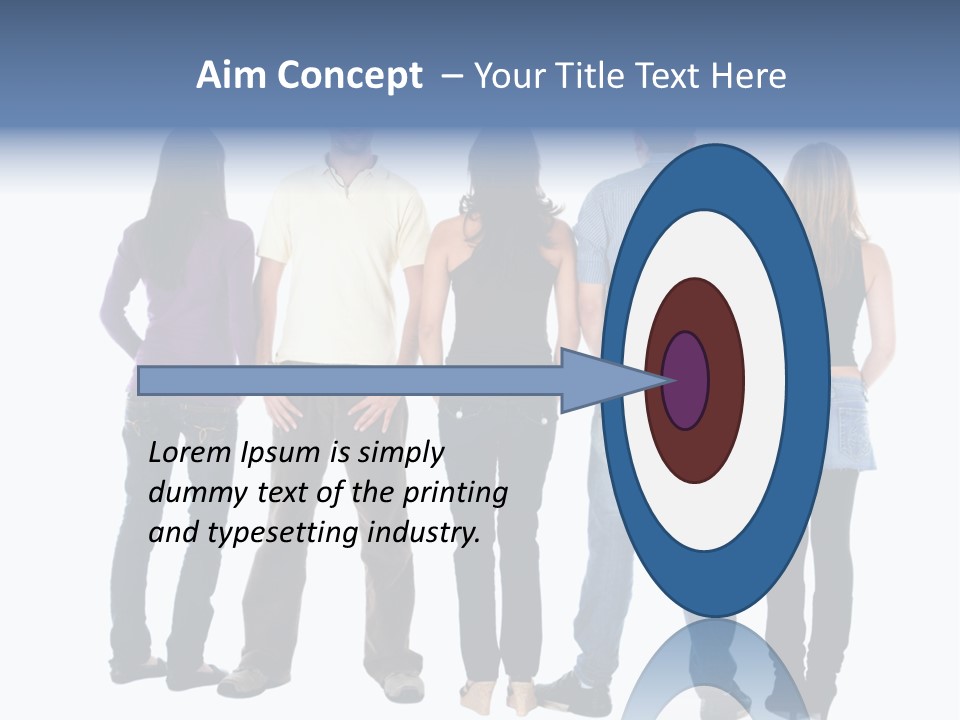 Casual Rear Background PowerPoint Template