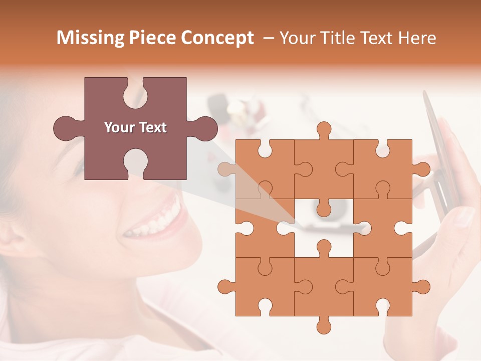 Mascara Fresh Pink PowerPoint Template