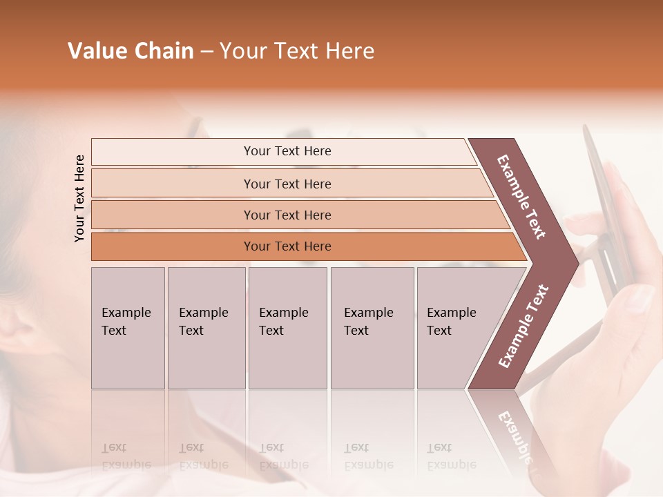 Mascara Fresh Pink PowerPoint Template