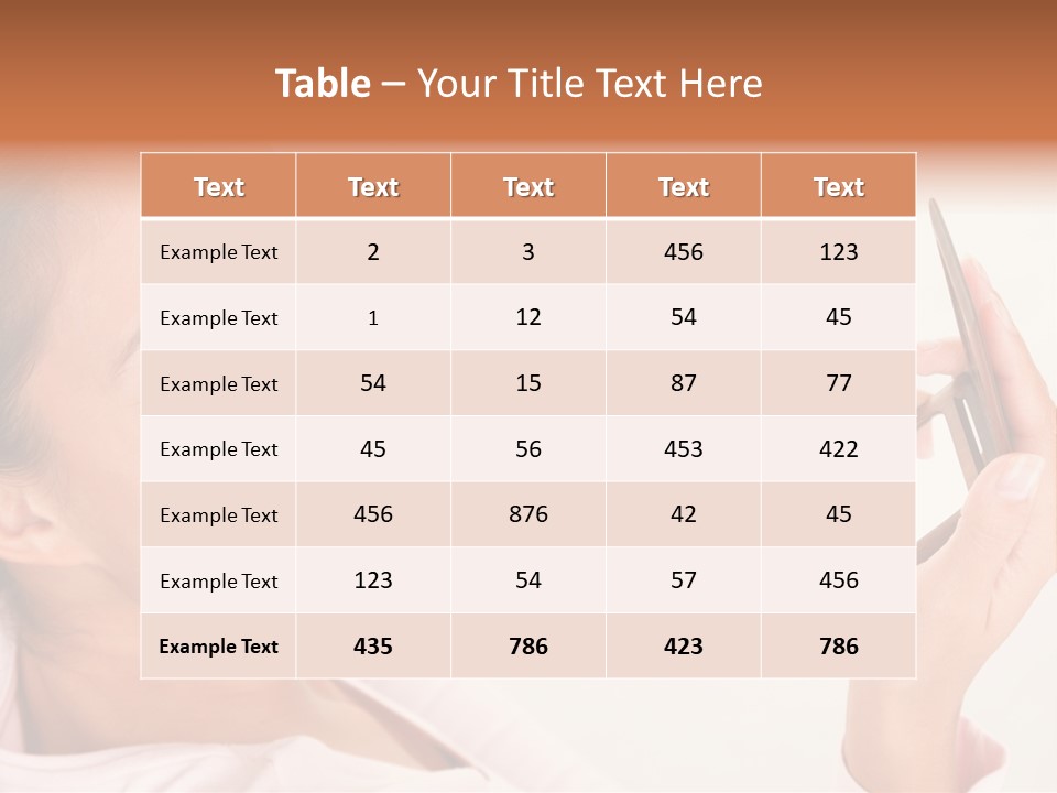 Mascara Fresh Pink PowerPoint Template