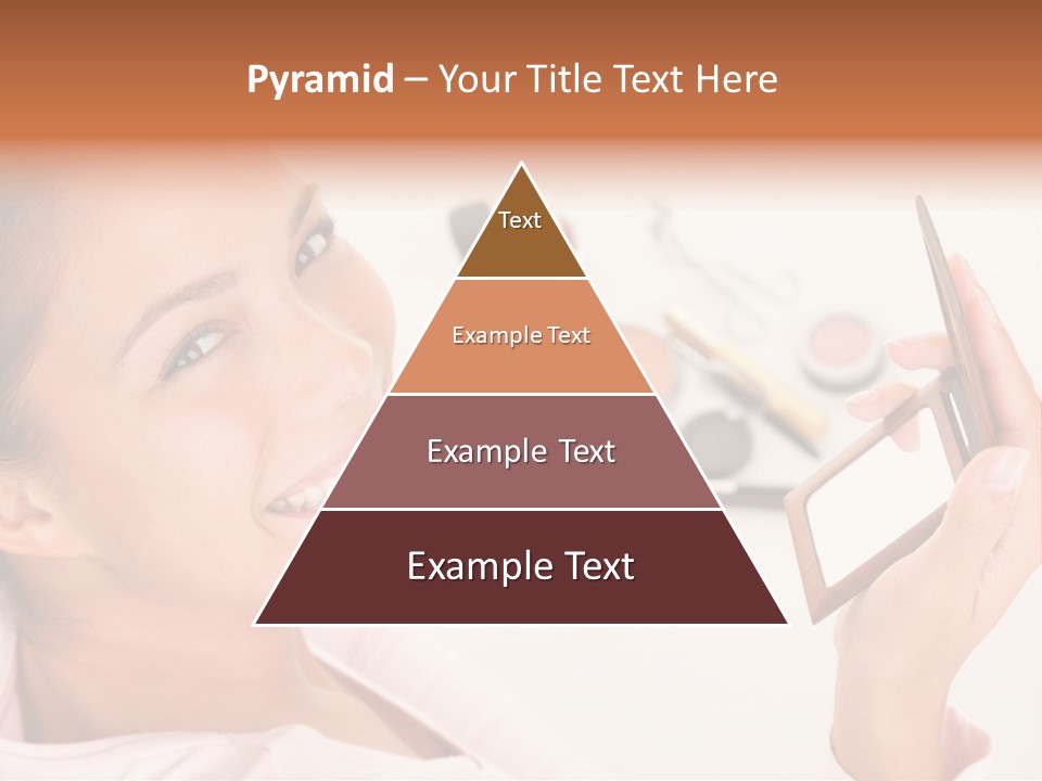 Mascara Fresh Pink PowerPoint Template