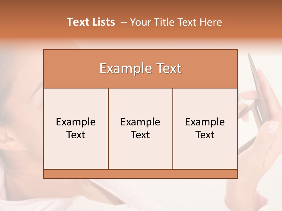 Mascara Fresh Pink PowerPoint Template