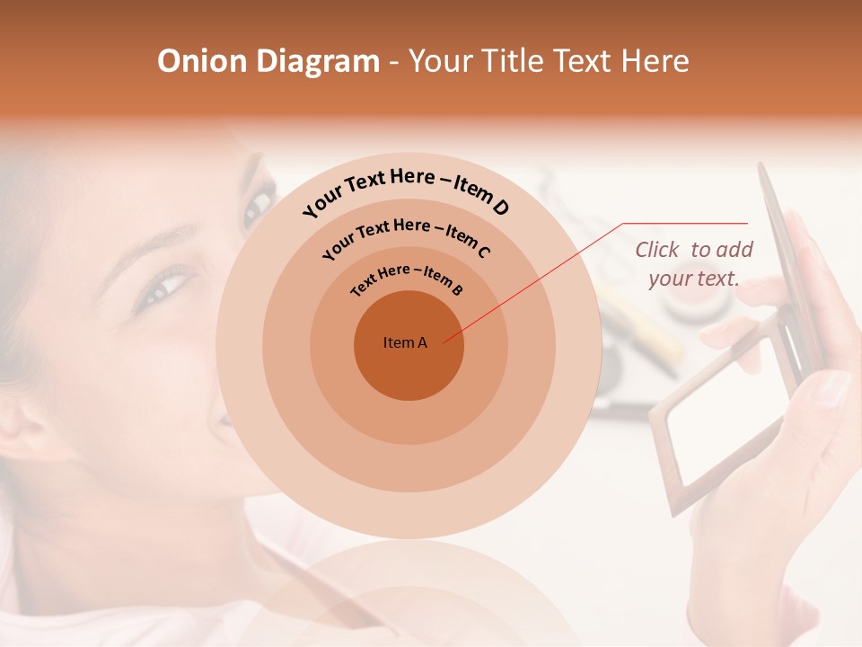 Mascara Fresh Pink PowerPoint Template