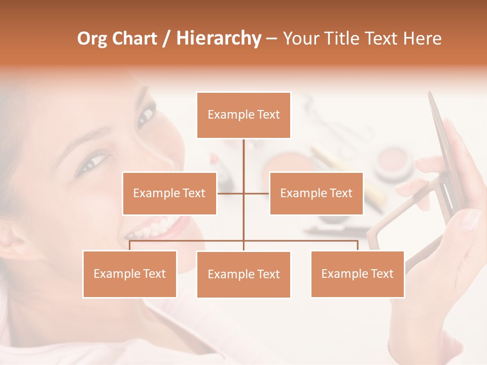 Mascara Fresh Pink PowerPoint Template