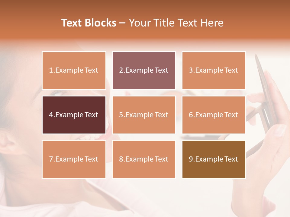 Mascara Fresh Pink PowerPoint Template